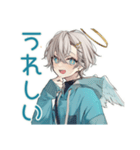 天使界隈くんのかわいい日常♡（個別スタンプ：22）