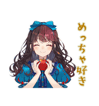 雪白姫の女子会トーク♡（個別スタンプ：24）