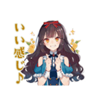 雪白姫の女子会トーク♡（個別スタンプ：38）