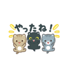 飛び出す！3びきのこねこ♪（個別スタンプ：12）