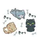 飛び出す！3びきのこねこ♪（個別スタンプ：21）