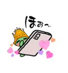 元気印   ぷくぷくヤン（個別スタンプ：24）