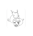 おもち細菌（個別スタンプ：9）