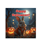 秋の猫と兎 日常スタンプ（個別スタンプ：2）