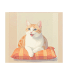 ねこなで(秋を感じるスタンプ)（個別スタンプ：39）