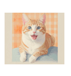 ねこなで(秋を感じるスタンプ)（個別スタンプ：40）