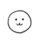 動く！くるくる回るシンプルなかお。（個別スタンプ：2）