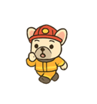 しょうぼうフレブル きゅうめいたい（個別スタンプ：4）