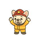 しょうぼうフレブル きゅうめいたい（個別スタンプ：8）