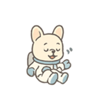 フレンチブルドッグ宇宙飛行士（個別スタンプ：11）