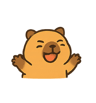 のんびりカピバラおしゃべり日和（個別スタンプ：5）