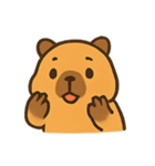 のんびりカピバラおしゃべり日和（個別スタンプ：8）