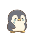 ふわふわペンギン気分パレード（個別スタンプ：4）