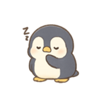 ふわふわペンギン気分パレード（個別スタンプ：6）