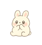 もちもち月うさぎ ムーンバン かわいい日常（個別スタンプ：2）