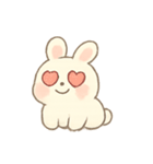 もちもち月うさぎ ムーンバン かわいい日常（個別スタンプ：5）
