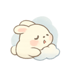 もちもち月うさぎ ムーンバン かわいい日常（個別スタンプ：8）