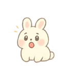 もちもち月うさぎ ムーンバン かわいい日常（個別スタンプ：11）