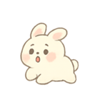 もちもち月うさぎ ムーンバン かわいい日常（個別スタンプ：12）