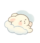 もちもち月うさぎ ムーンバン かわいい日常（個別スタンプ：13）