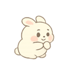 もちもち月うさぎ ムーンバン かわいい日常（個別スタンプ：16）