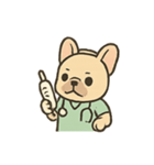 フレンチブルドッグのお医者さん（個別スタンプ：2）