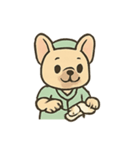 フレンチブルドッグのお医者さん（個別スタンプ：8）