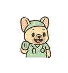 フレンチブルドッグのお医者さん（個別スタンプ：10）