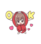 めっちゃうごく！ジャージちゃん（個別スタンプ：1）