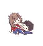 めっちゃうごく！ジャージちゃん（個別スタンプ：3）