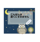 北欧風＊秋と冬 メッセージスタンプ2（個別スタンプ：12）