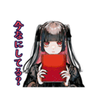 地雷系女子の秋♡やみかわトーク（個別スタンプ：8）