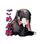 地雷系女子の秋♡やみかわトーク（個別スタンプ：14）