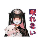 地雷系女子の秋♡やみかわトーク（個別スタンプ：28）