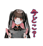 地雷系女子の秋♡やみかわトーク（個別スタンプ：36）