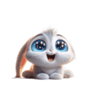 不良ウサギかわいい表情（個別スタンプ：26）