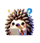 ハリもぐら⑤（個別スタンプ：6）