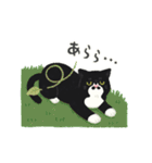 ひげねこの日常◇動くスタンプ（個別スタンプ：21）