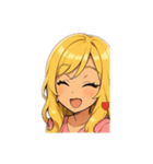 ギャルなお姉さん（個別スタンプ：1）