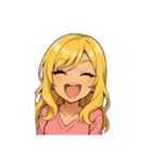 ギャルなお姉さん（個別スタンプ：6）