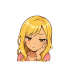 ギャルなお姉さん（個別スタンプ：7）