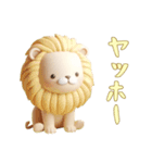3Dクレイ動物ベビーの日常3（個別スタンプ：16）