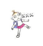 ふくちゃんとランドセル（個別スタンプ：14）
