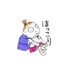 ふくちゃんとランドセル（個別スタンプ：16）