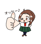 三重のJKお茶子（個別スタンプ：3）