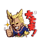 キュートに彩るヒロアカスタンプ（個別スタンプ：1）