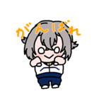 ゆる～い絵の加州くんと蛍丸くん（個別スタンプ：15）