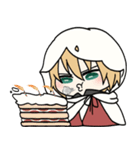 ふわっと本丸生活・あり得ないまんばちゃん（個別スタンプ：7）