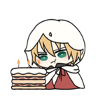 ふわっと本丸生活・あり得ないまんばちゃん（個別スタンプ：8）