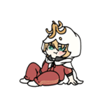 ふわっと本丸生活・あり得ないまんばちゃん（個別スタンプ：10）